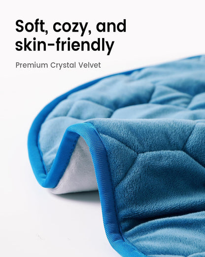 immtree Weighted Heating Pad for Deeper Pain Relief, 7lbs XXXL Size(29x24) with Fast Heat Technology, Heated Blankets for Adults, Relief for Back and Shoulder and Knee