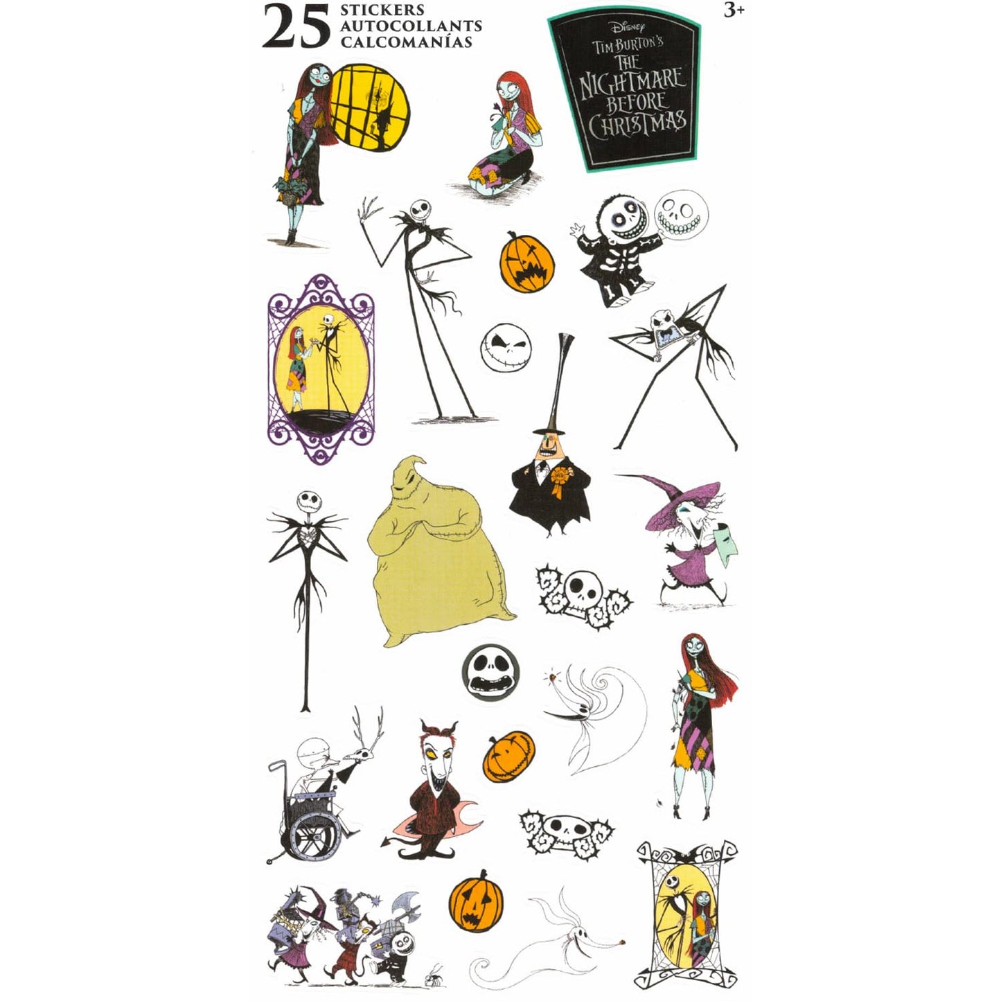 Disney Nightmare Before Christmas 40 OZ Stainless Steel Cup Set - Bundle with Oogie Boogie Tumbler, Sticker, More Tumblers for Girls, Boys