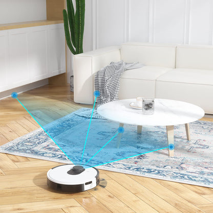 OKP Life K2 Robot Vacuum Cleaner 1800 mAh, Blue