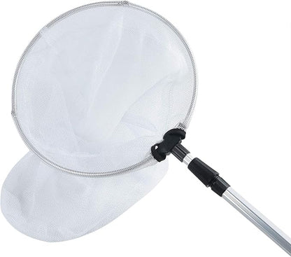Coopay Insect and Butterfly Fishing Net with 12 Inches Ring, Handle Extends to 36 Inches
