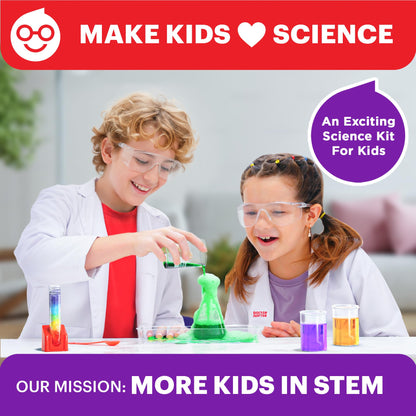 Doctor Jupiter Ultimate Science Kit, Chemistry Set for Kids Ages 8-9-10-11-12-13-14 | Birthday Gift Ideas for Boys & Girls 8+ Years Old | STEM Toy with 135+ Experiments | Learning & Educational Kits