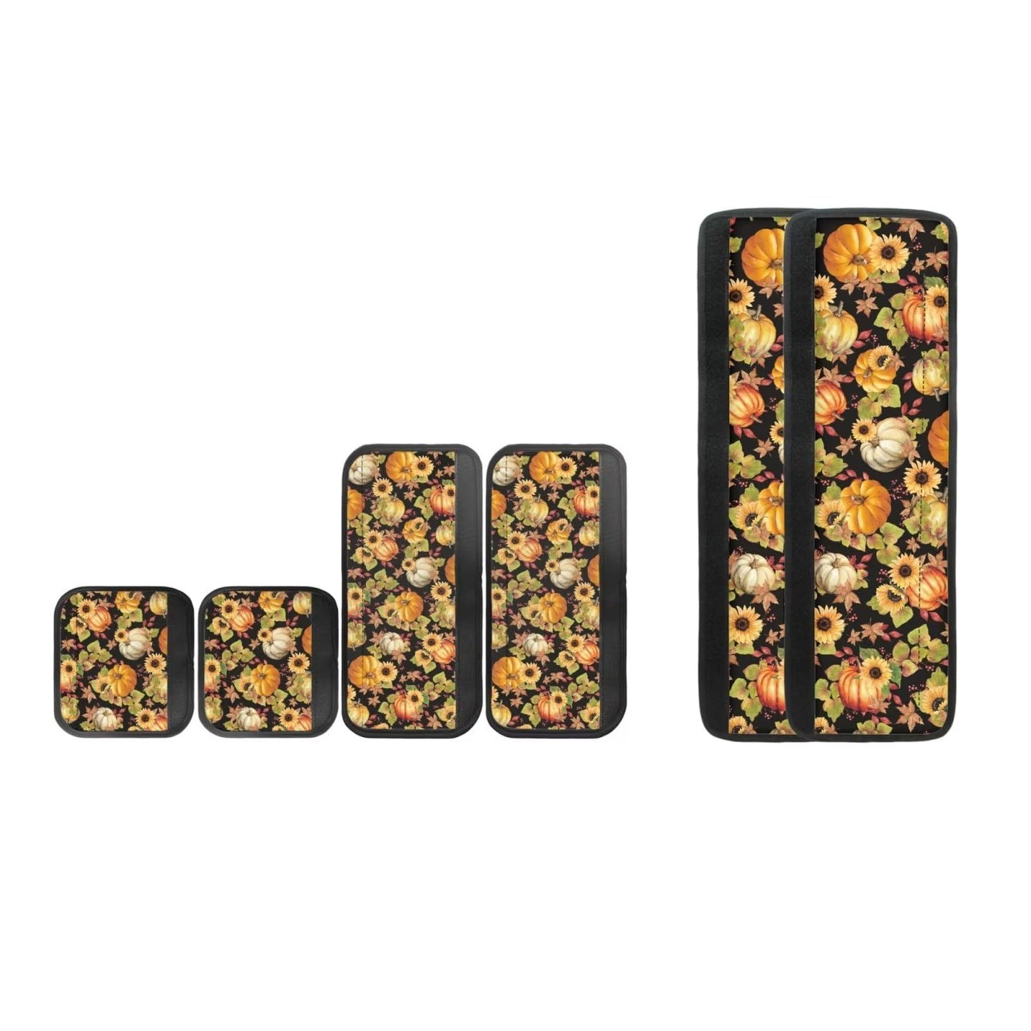 Mintulipy Refrigerator Door Handle Covers Keep Appliance Clean for Fridge Microwave Stove Dishwasher Thanksgiving Pumpkin Fridge Handle Cover Set of 6