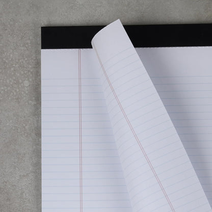 Office Legal Pads | Note Pads For Work | Memo Pads | 8.5 x 11 inches Lined Paper Pad | Narrow Rule 50 Sheets Pads | Set of 6 White Writing pads for Home, School, Teachers, Businesses