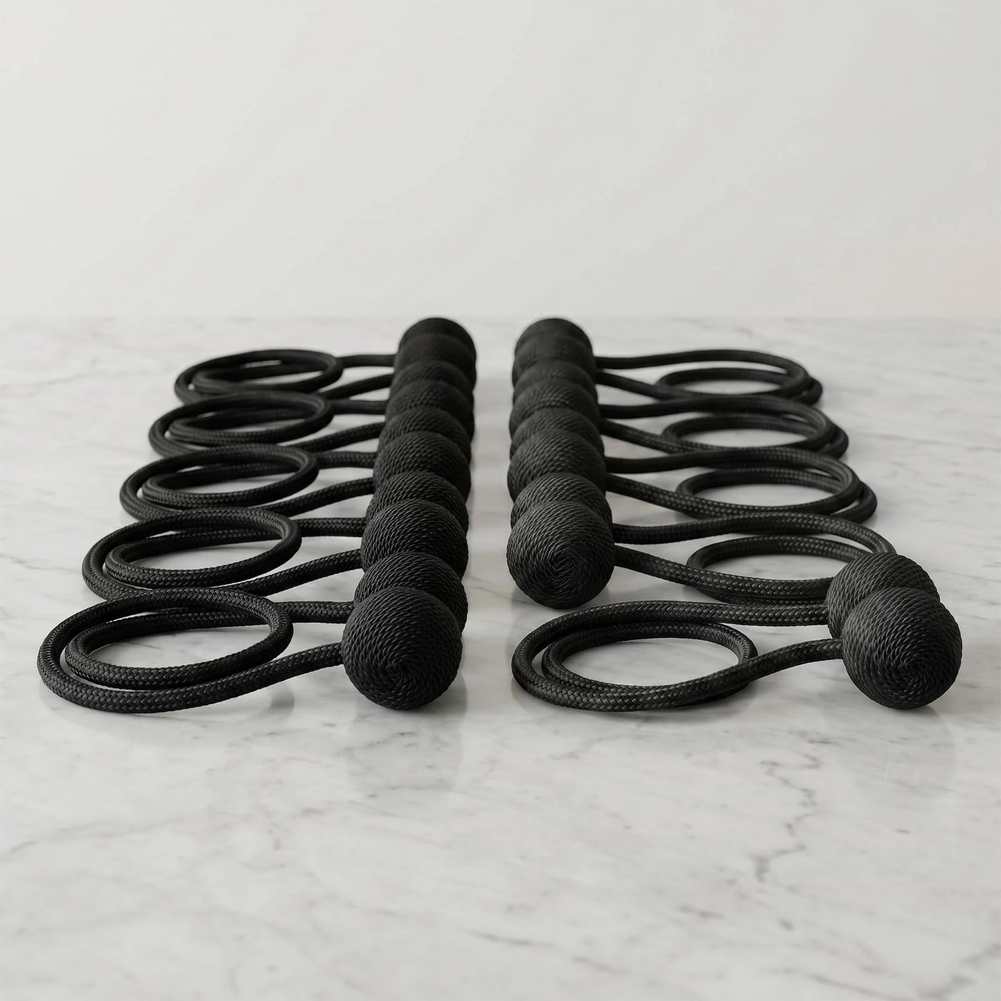 YERGOFE Magnetic Curtain Tiebacks 10 Pack, Strong Magnet Curtain Tie Backs No Drilling, Decorative Drapery Holdbacks for Window Curtains, Black Curtain Ties for Bedroom Living Room Office (Black)