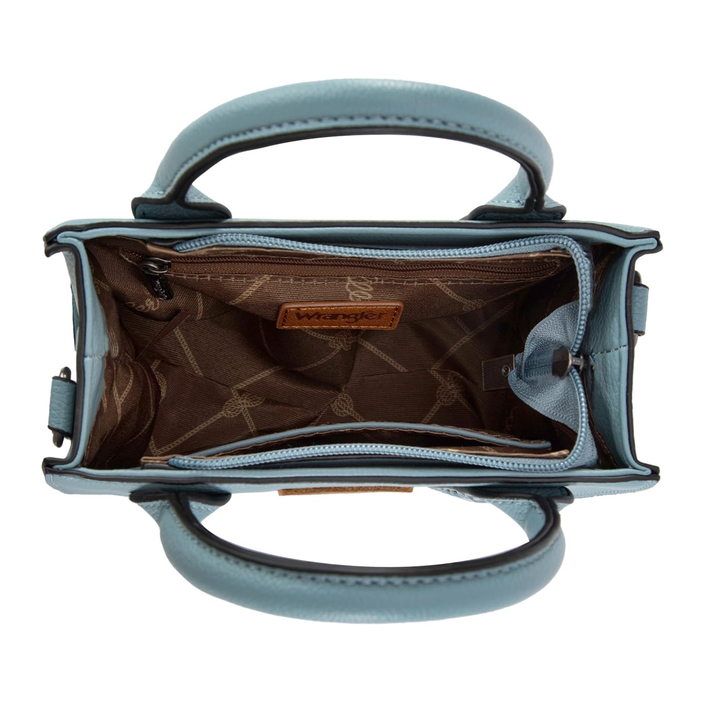 Wrangler Mini Tote Bag for Women Cute Small Satchel Purse Top-handle Handbag with Strap