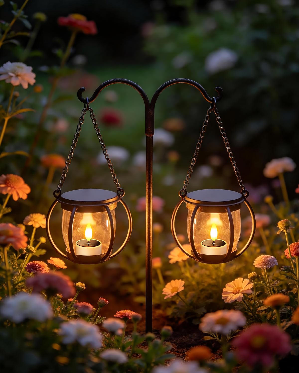SoulBay Solar Tea Lights Outdoor Waterproof, 12 pcs 1.5" D x 2.1" Reusable Dusk to Dawn Flickering Small LED Tealight Candles, Flameless Votive Candle for Lanterns Patio Garden Camping Décor