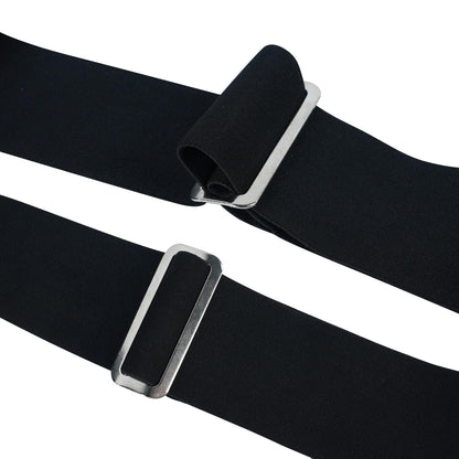 MELOTOUGH Suspenders for Men Heavy Duty Men's Suspenders w/Clip Big and Tall Work suspenders Mens Suspenders for Jeans (Black)