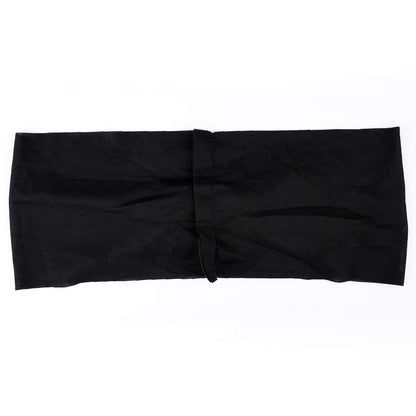 Tosnail 50 Pack Spandex Chair Sashes Wedding Chair Decoration Party Chairs Covers - Black