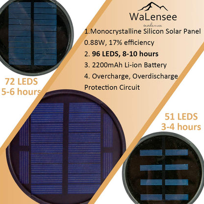 Walensee Solar Lights Outdoor with Flickering Flame,96 LED Solar Torch Lights Waterproof,43" Tall Super Larger Size Torches for Outside Garden Patio Yard Pathway, 4 Pack