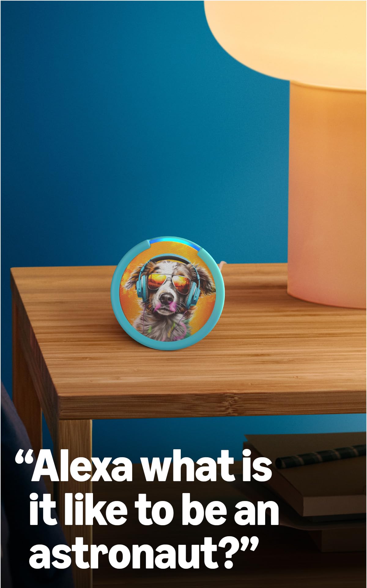 Amazon Echo Pop Kids (newest model), Enjoy age-appropriate audiobooks, interactive games and Alexa+ experiences to create and learn, Unicorn design