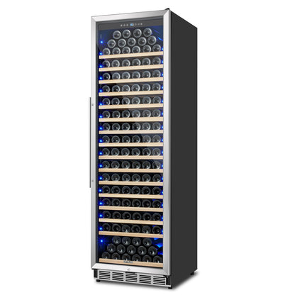 ORYMUSE Large 200 Bottle Wine Fridge - 24 Inch Wine Cooler Refrigerator, Freestanding and Built-in Design, Upgraded Compressor Cooling, Intelligent Temperature Memory