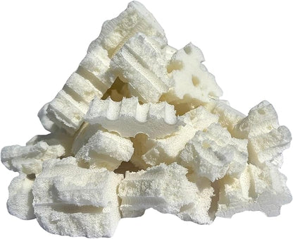 eConsumersUSA Organic Shredded Latex Foam 5lbs, 10lbs, 20lbs, 40lbs Made in USA 10 Pounds
