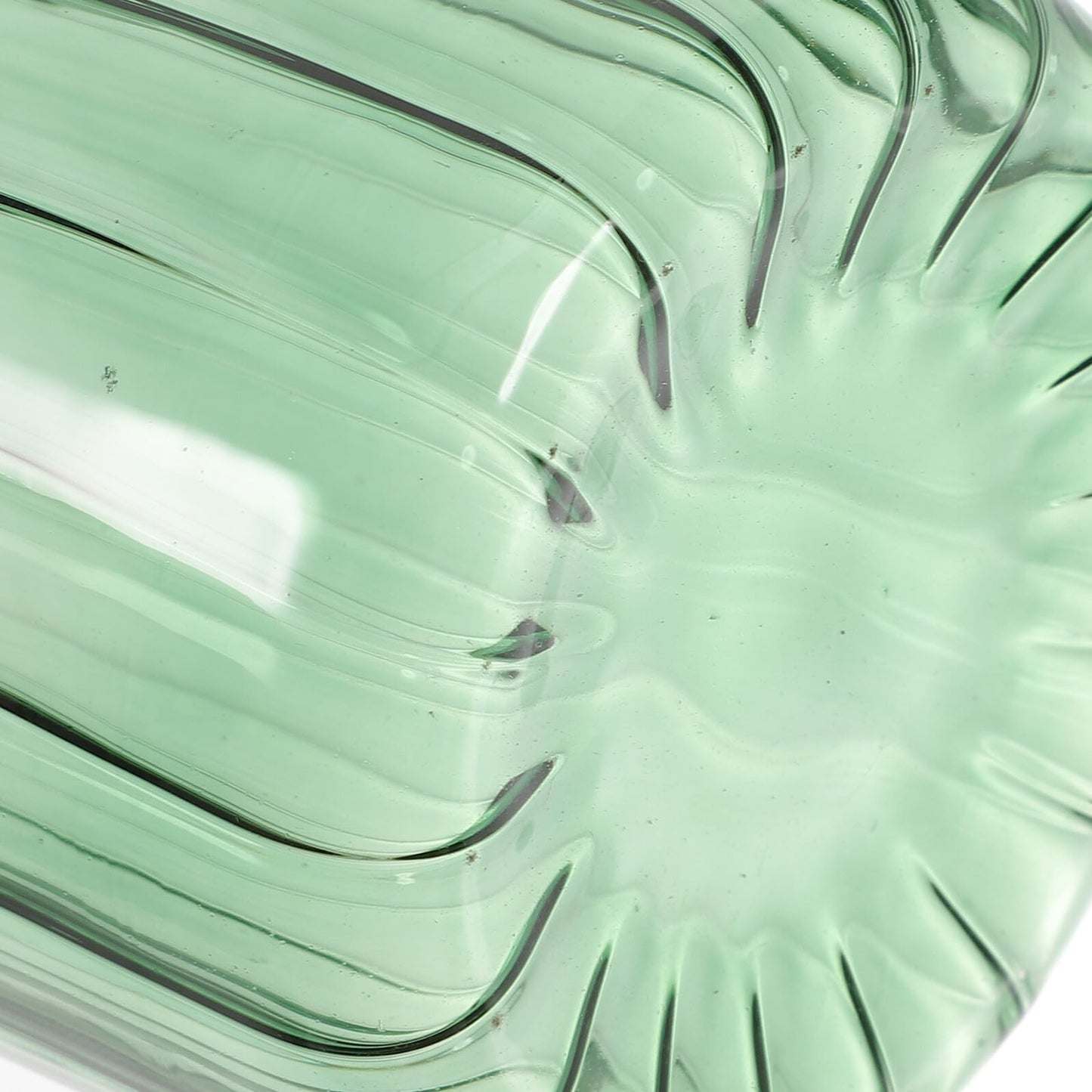 SOESFOUFU Glass Cactus Terrarium Vase Narrow Neck Hydroponic Plant Pot Decorative Glass Flower Vase for Home Table Centerpiece Green
