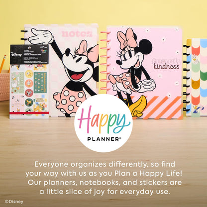 Happy Planner Disney 30-Sheet Sticker Set for Planners, Calendars, and Journals, Easy-Peel Stickers, Scrapbook Accessories, Current Classroom, 617 Stickers Total
