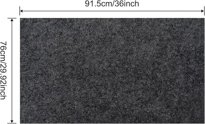 Bird Cage Floor Mat, 30x36 Inch Waterproof Under Pet Cage Liner Mat for Kennel Training, Reptile Aquariums, Non-Slip Felt Mat to Protect Floors