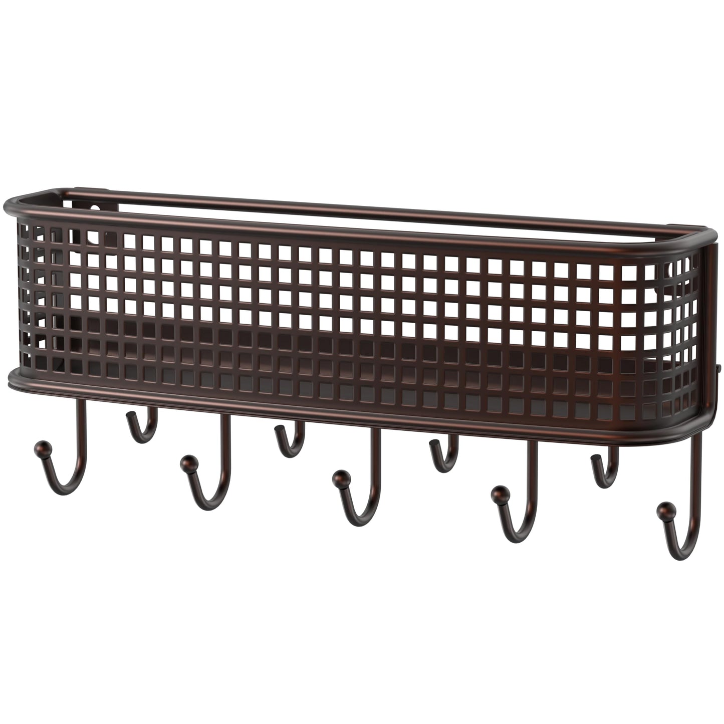 Deco Brothers Wall Key Holder and Mail Organizer, Bronze