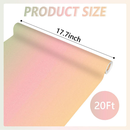 Qyeahkj Boho Bulletin Board Paper Roll Pink Bulletin Board Background Paper Fade Resistant Poster for Art Craft Classroom Supplies17.7in x 20ft