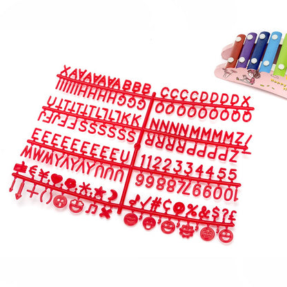 2018 Letters For Changeable Felt Letter Boards 3/4"- Letter Board Letters-universal felt letter board letter set （1120 pcs）