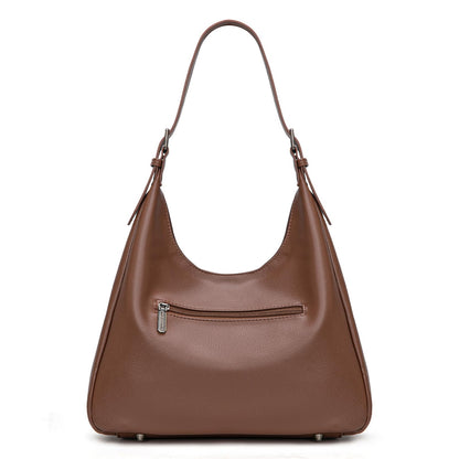 Montana West Hobo Bag Purse for Women Slouchy Casual Shoulder Handbags Purses Soft Vegan Leather Purse Tote Bag Everyday Work Ladies Coffee MWC-614CF