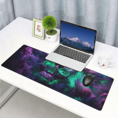 Horror Skull Mouse Pad XL Large Mousepad Non Slip Rubber Base Desk Mat for Laptop Computer Gaming 31.5" X 12"
