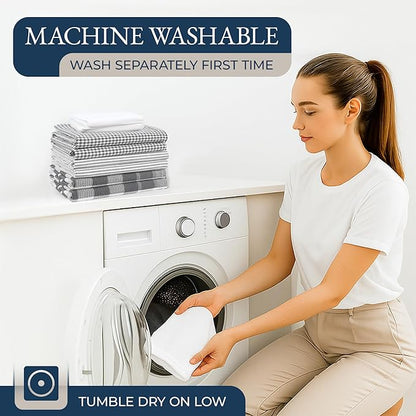 LANE LINEN Kitchen Towels and Dishcloths Sets