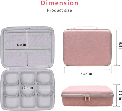 XANAD Card Game Case Fits 3000+ Cards, Fits for Baseball Sports playing card/UNO/playing card Against Humanity Card Game and All Other Card Games Expansions (Pink)