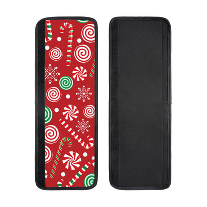 Cotsena Candy Canes and Lollipops Refrigerator Door Handle Covers Set of 2 Washable Kitchen Appliance Handle Covers Protector for Fridge Microwave Stove Oven Dishwasher