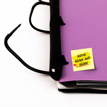 Five Star Flex Refillable Notebook + Study App 1 Inch O-Rings Binder with Pockets Tabs and Dividers, 220 Sheet Capacity, Includes 60 Sheets 8.5" x 11" College Ruled Paper, Amethyst (29328AB6)