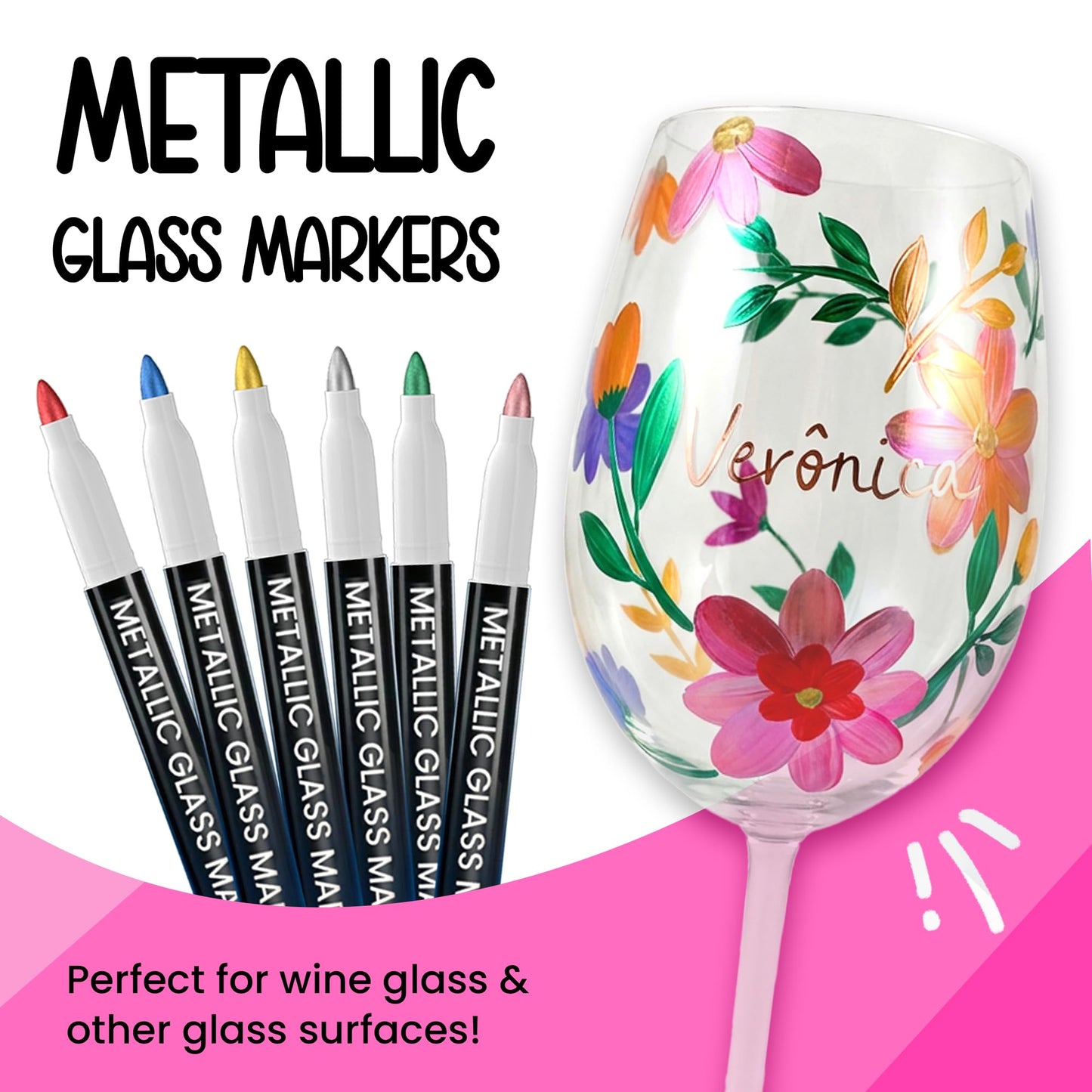 Chalkola Dual Tip Liquid Chalk Markers for Blackboard (16 Pack, 1mm+5mm Fine, Bold Tip) | Wet Erase, Chalk Pens for Chalkboard Signs, Car Windows, Glass, Calendar, Mirrors - Erasable Chalkboard Marker