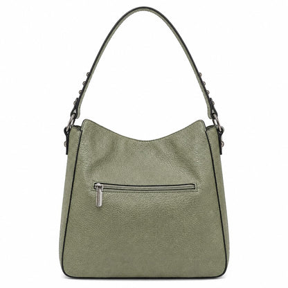 Montana West Hobo Bag for Women Designer Ladies Bucket Totes Purse Handbags Chic Shoulder Bag,MWC-HB-128-GN