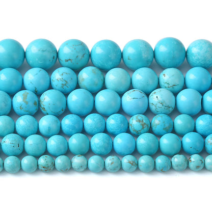 4MM 86PCS Natural Stone Turquoise Beads for Jewelry Making DIY Bracelet