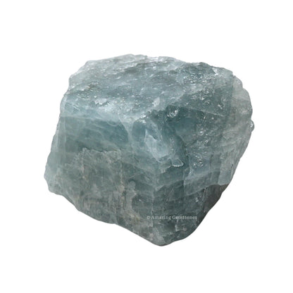 Amazing Gemstone Aquamarine Raw Crystals and Healing Stones, Natural Rocks for Tumbling and DIY Raw Stones and Crystals (1 lb)