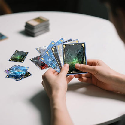 500 Count Card Sleeves, Matte Magic Card Sleeves, Smooth Shuffle & Tear Resistant, Fit for MTG, TCG, CCG (Light Blue)
