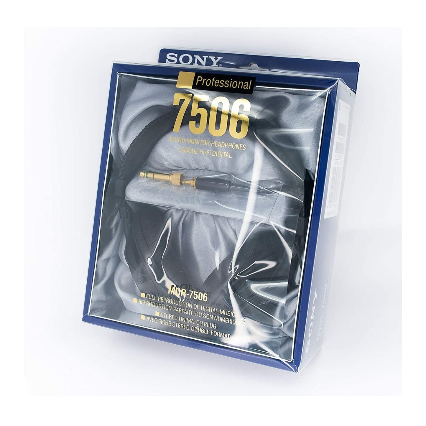 Sony MDR7506 Professional Large Diaphragm Headphone (International Model) No Warranty