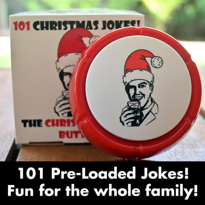 Klassic Studios Christmas Jokes Button. 101 pre-Loaded Jokes, Secret Santa and Kris Kringle.