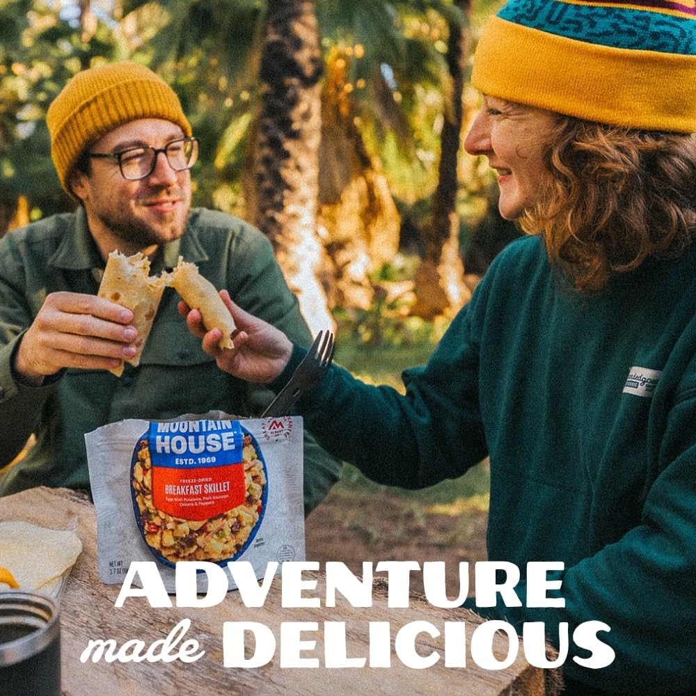 Mountain House Buffalo-Style Chicken Mac & Cheese | Freeze Dried Backpacking & Camping Food | 2 Servings