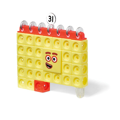 hand2mind Numberblocks 31-40 MathLink Cubes Activity Set - Learn Numbers & Early Math Skills, Preschool and Kindergarten Learning Activities, Educational Toys for Kids, Counting Math Manipulatives
