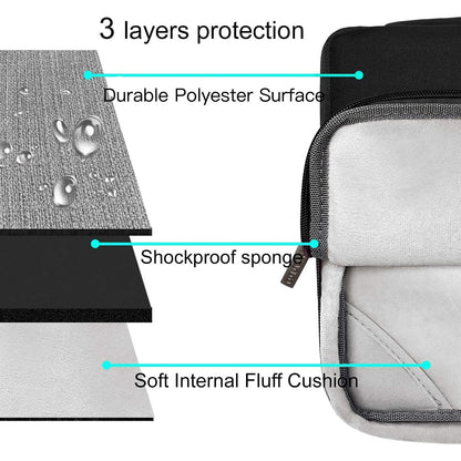 MOSISO Compatible with MacBook Air 13 inch Case M5 2026 M4 2025 M3 M2 2024-2022 A3449 A3240 A3113 A2681,Hard Shell&Sleeve Bag&Keyboard Skin&Webcam Cover&ScreenFilm for MacBook Air 13.6, Black
