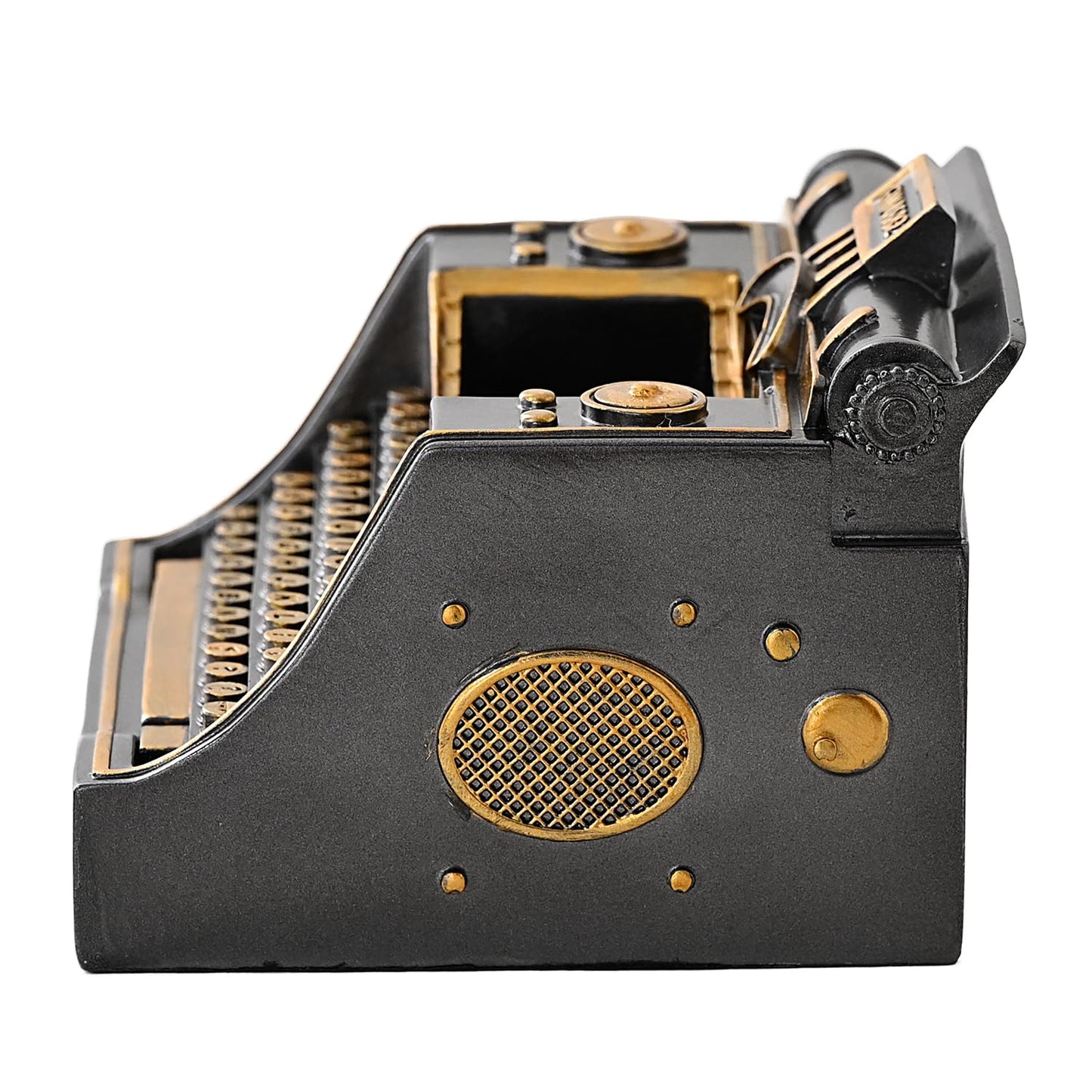 Amoysanli Retro Typewriter Pen Holder Desk Organizers for Writer's Iron