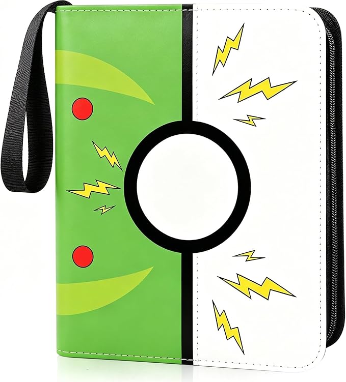 Collectible Trading Card Albums, 400 Card Holders with 50 Removable Sleeves, Portable 4 Pockets Collectible Trading Card Binder, PU Card Collection Binder for MTG, TCG, Sport Card, Game Cards