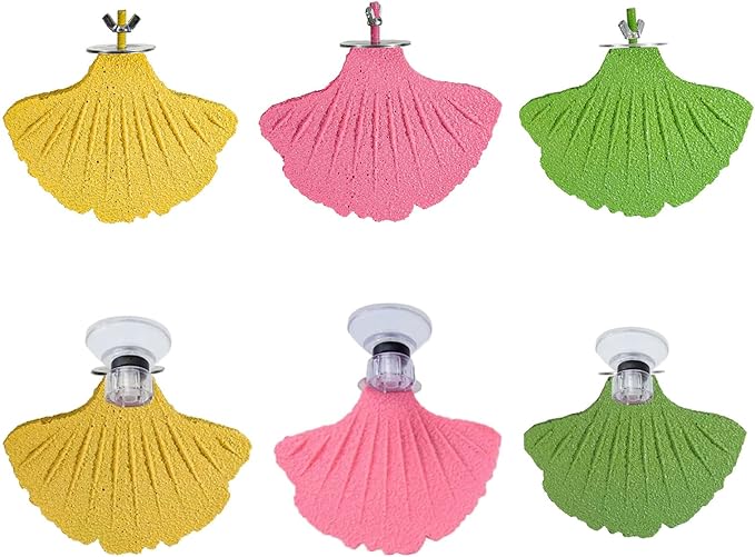Bird Perch Stands for Cage Parrots Perch Platform Parrots Chewing Toy Bird Beak Grinding Stone Foot Clawing Trimmer Foot Claws Trimmer