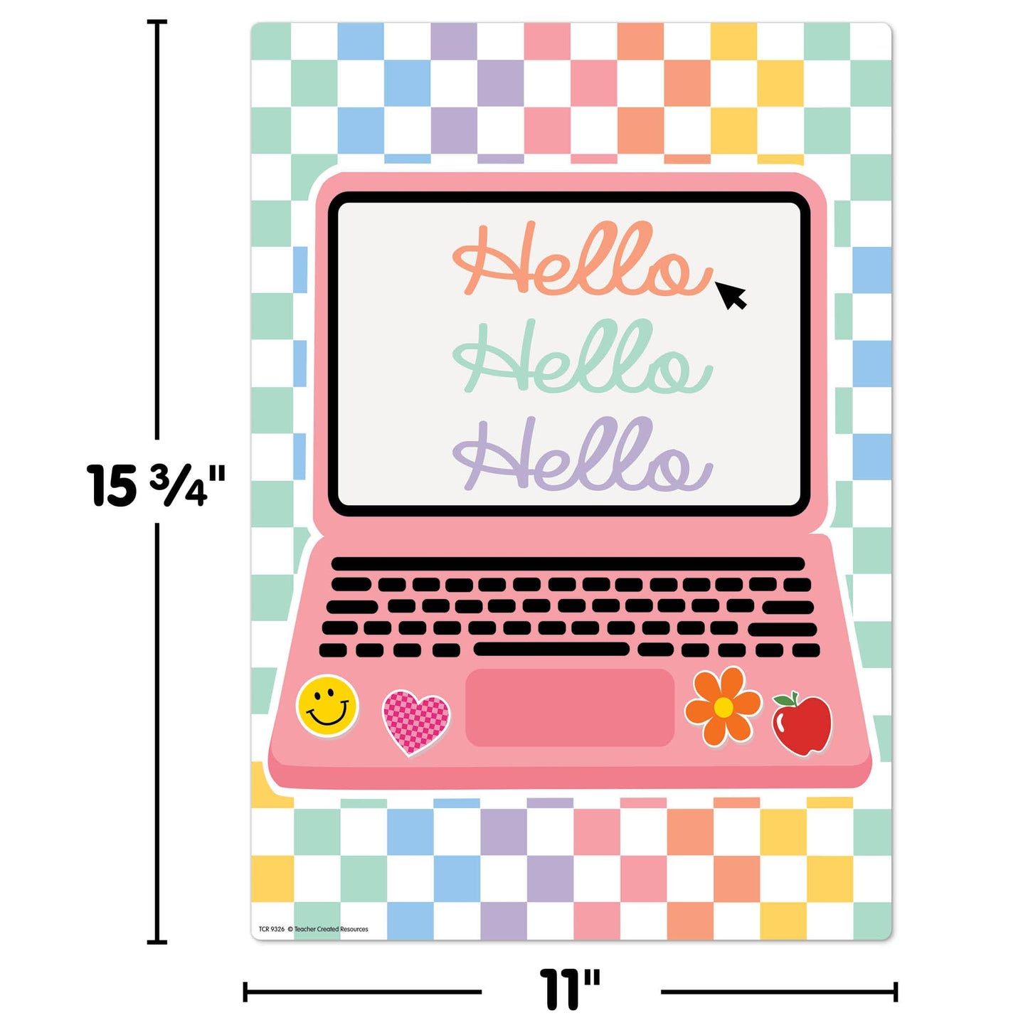 Teacher Created Resources Cool for School Positive Sayings Educational Poster Pack (TCR9326)