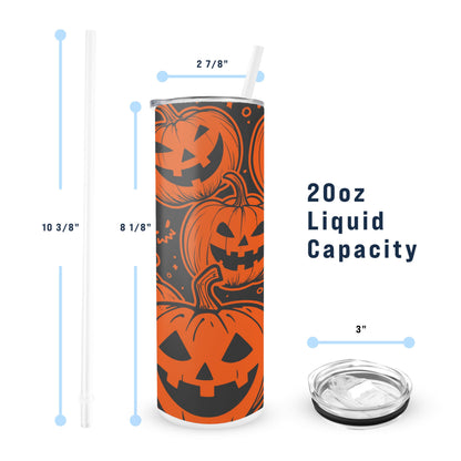 Hogg 20 oz Halloween Travel Mug, Pumpkin Tumbler, 20 oz Insulated Stainless Steel Halloween Coffee Tumbler, Spooky Season Decor, Spooky Cups, Witchy Stuff, Fall Decorations