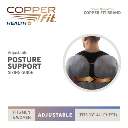 Copper Fit Health Unisex Posture Support, Adjustable_PARENT