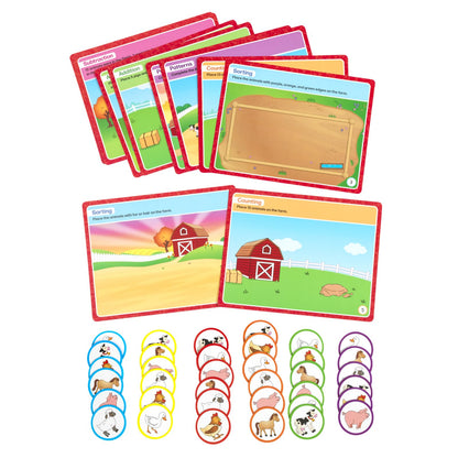 Really Good Stuff Family Engagement Math – Practice, Solve & Play Pack - Kindergarten