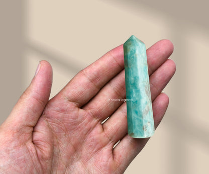 Amazing Gemstone Caribbean Calcite Crystal Towers ~ Healing Crystal Crystal (2" to 3" INCH)