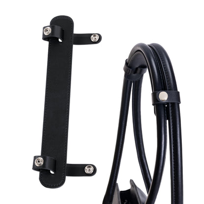 Shoulder Strap Pad Compatible with Tote Bags, Handbag Accessories, Upgraded Anti-Slip Cushion, Leather Strap Pad, Pressure Relief –Wide Strap Version Black