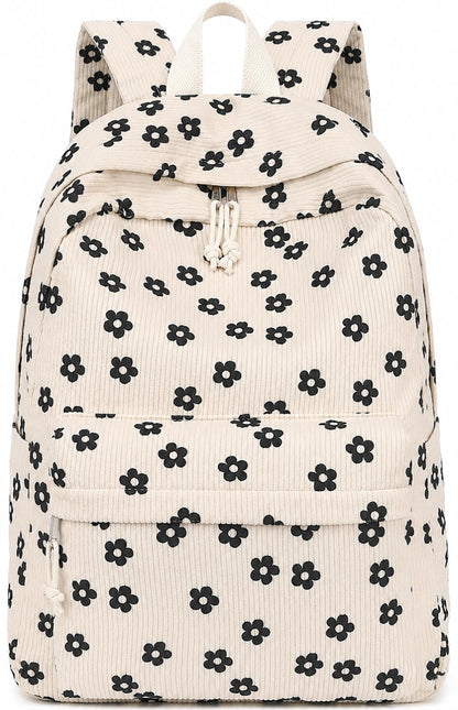 Bluboon School Backpack for Teen Girls Bookbags Elementary High School Corduroy Laptop Bags Women Travel Daypacks