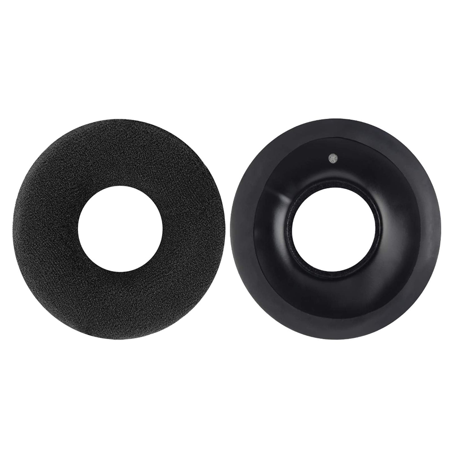Geekria Comfort Velour Replacement Ear Pads Compatible with Sennheiser HD25-1, HD25, HD25SP, 25SP-II Headphones, Ear Cushions with Video Guide (Black)
