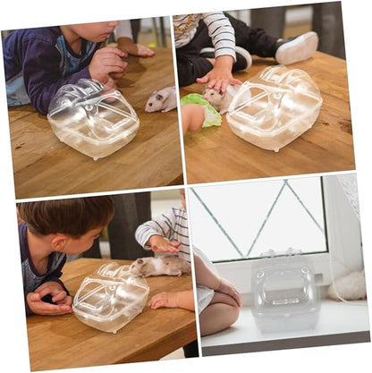 Hamster Bathtub Multi-use Pet Bathroom Chinchilla Dust Bath Container Durable